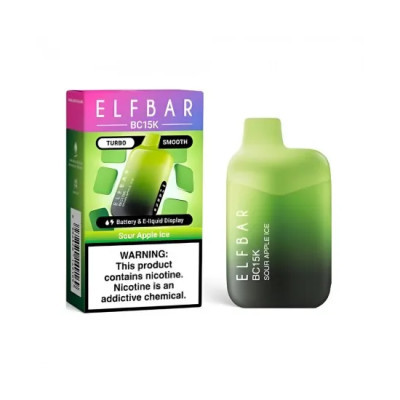 ELFBAR 15K BC GREEN APPLE ICE